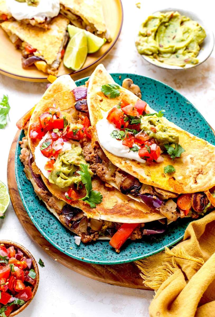 Quesadillas puzzle online