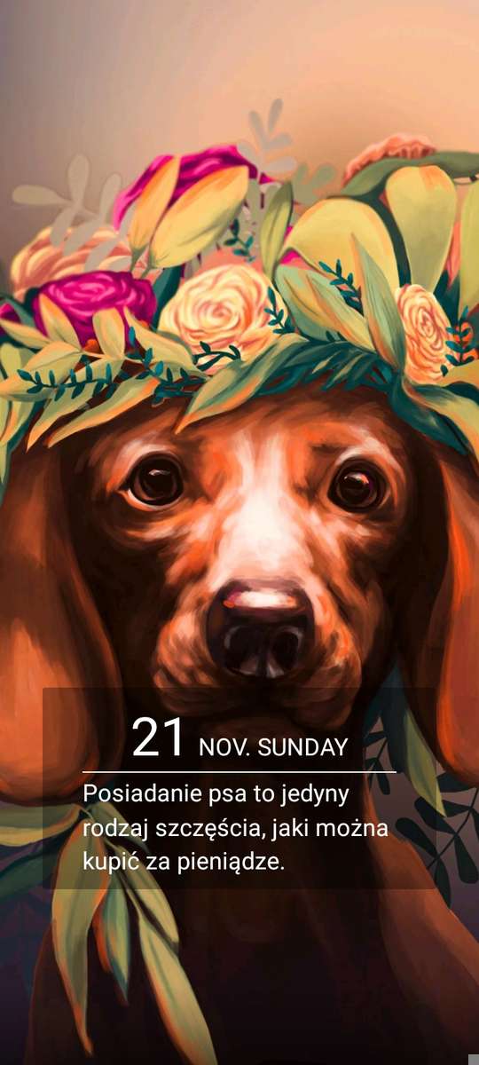 dog wallpaper puzzle online