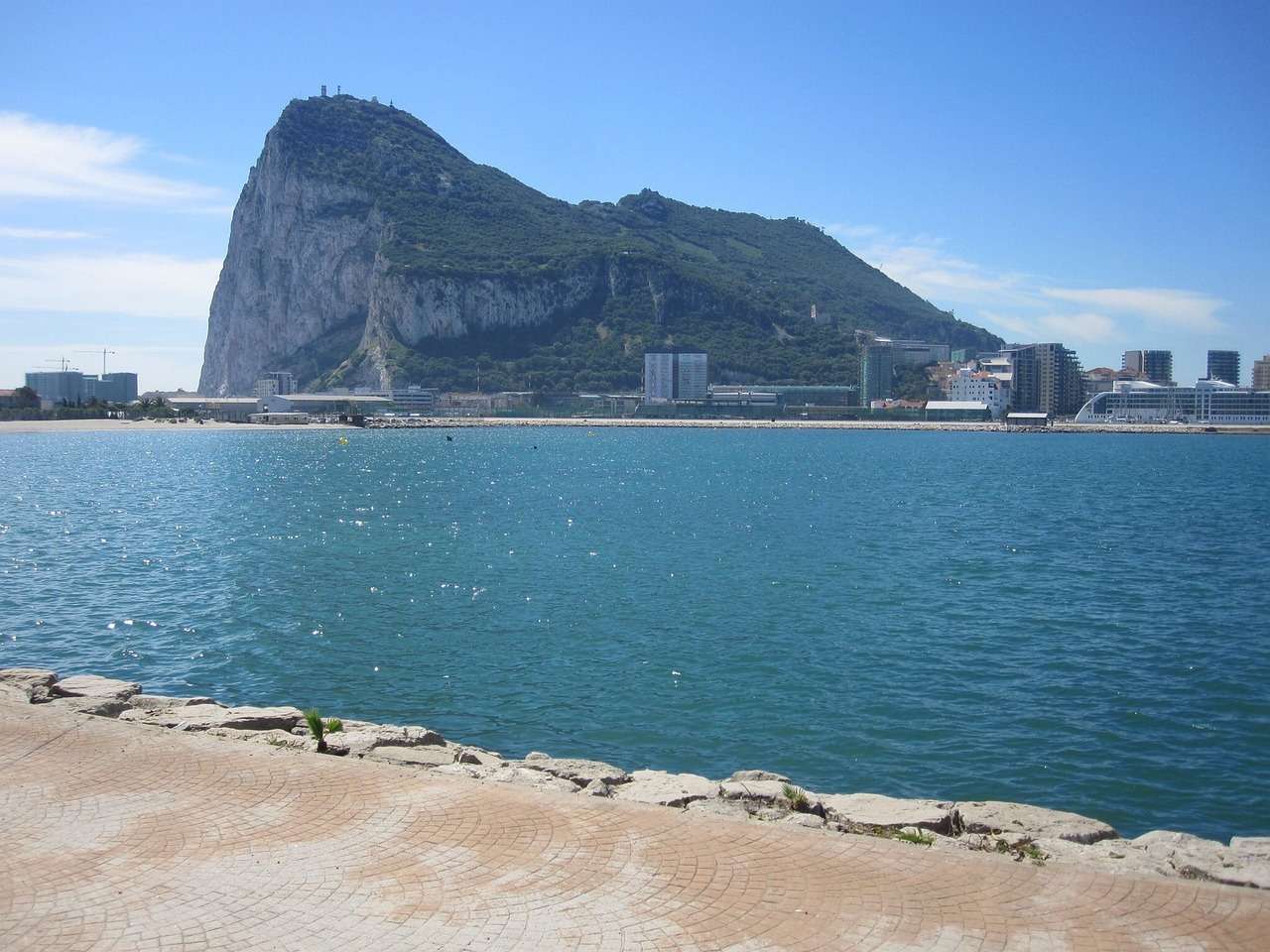 Gibraltar, Steen, Hiszpania. puzzle online