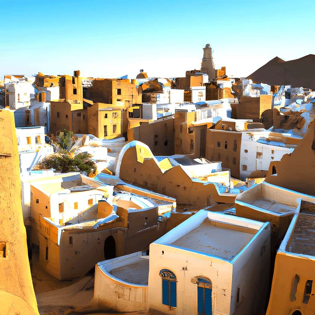 Libia, miasto Ghadames puzzle online