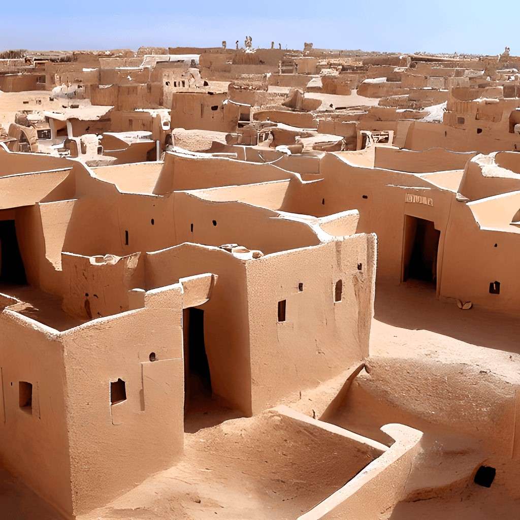 Libia, miasto Ghadames puzzle online