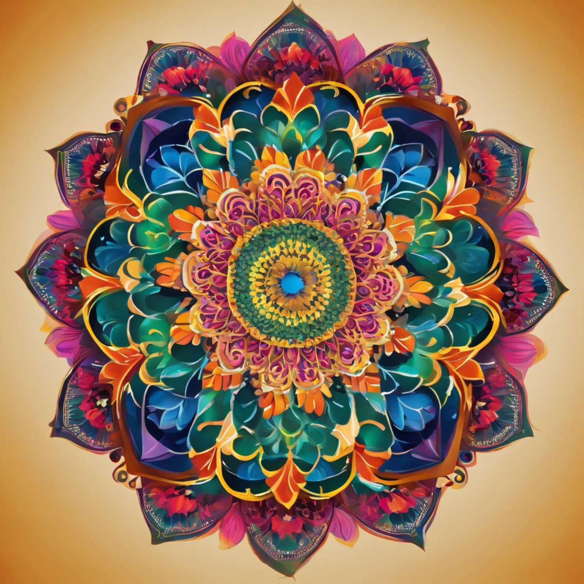 Mandala 3 puzzle online