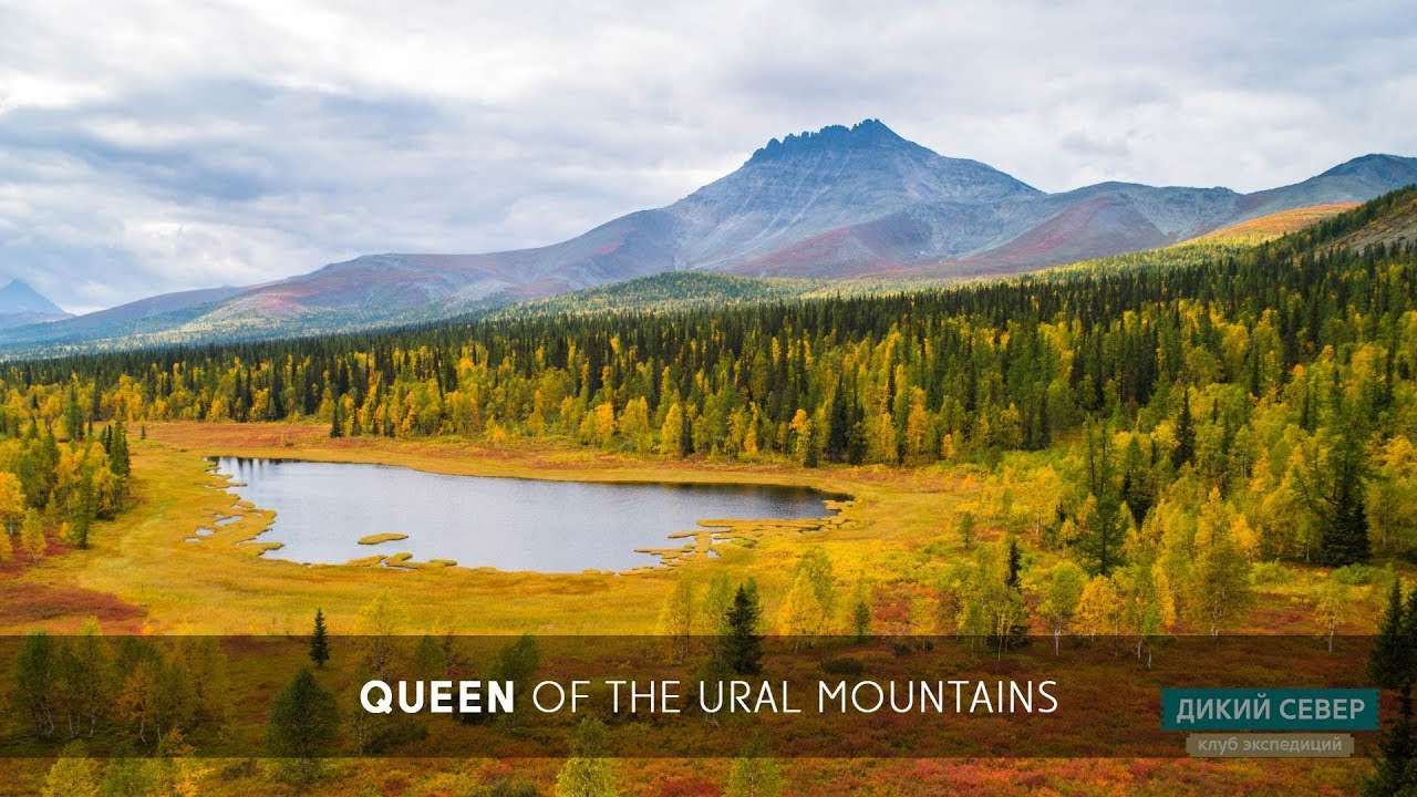Jezioro w górach Ural puzzle online