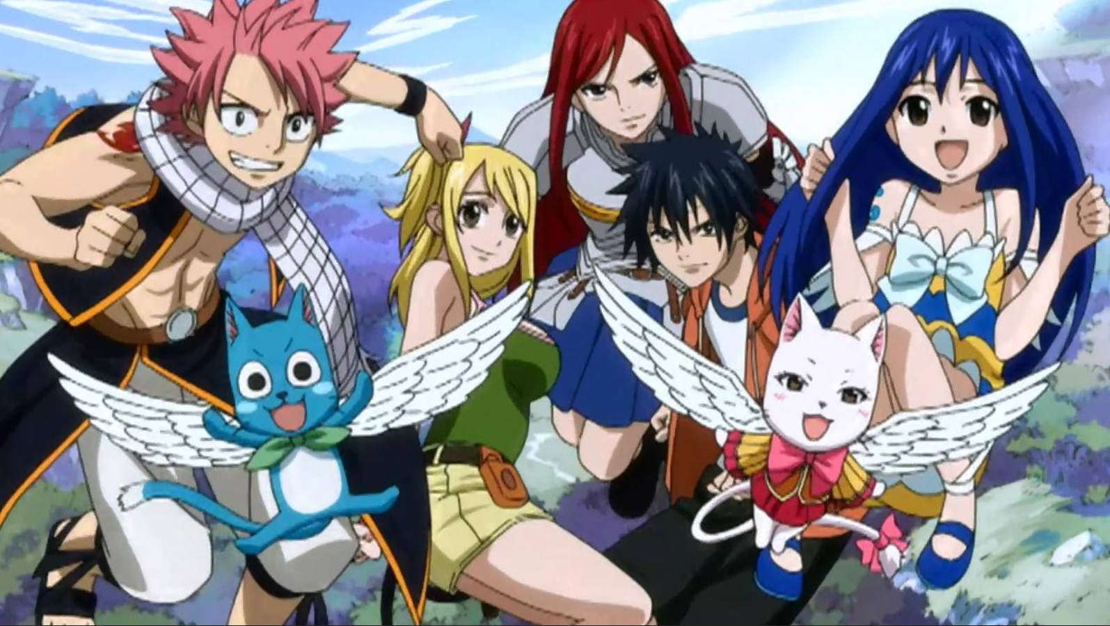 Fairy Tail puzzle online