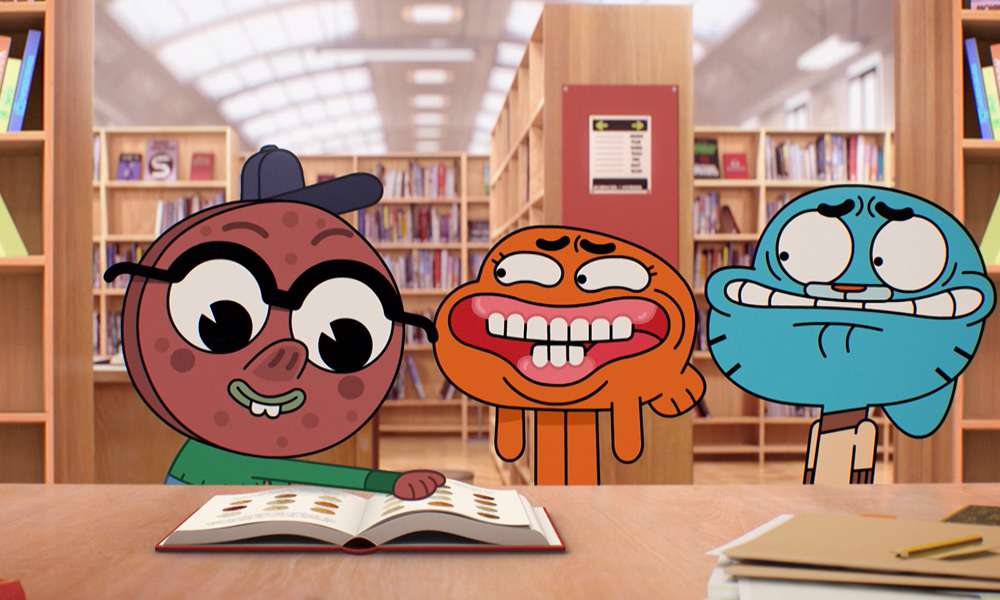 weird Gumball and Darwin puzzle online