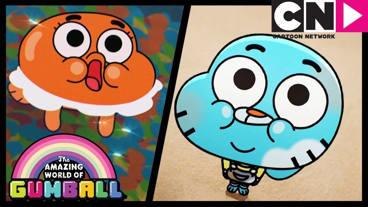 Little Gumball and Darwin puzzle online