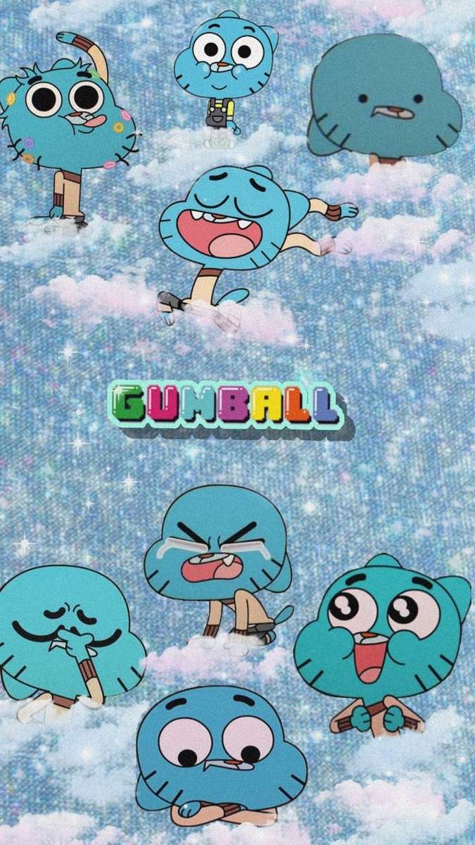 Funny Gumball puzzle online