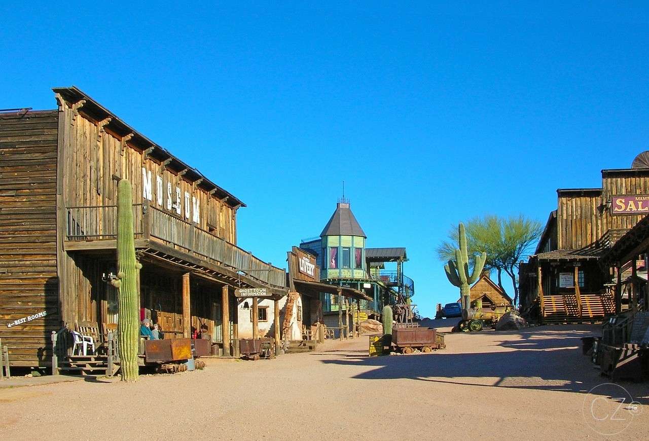 Miasto duchów, Goldfield, Arizona. puzzle online