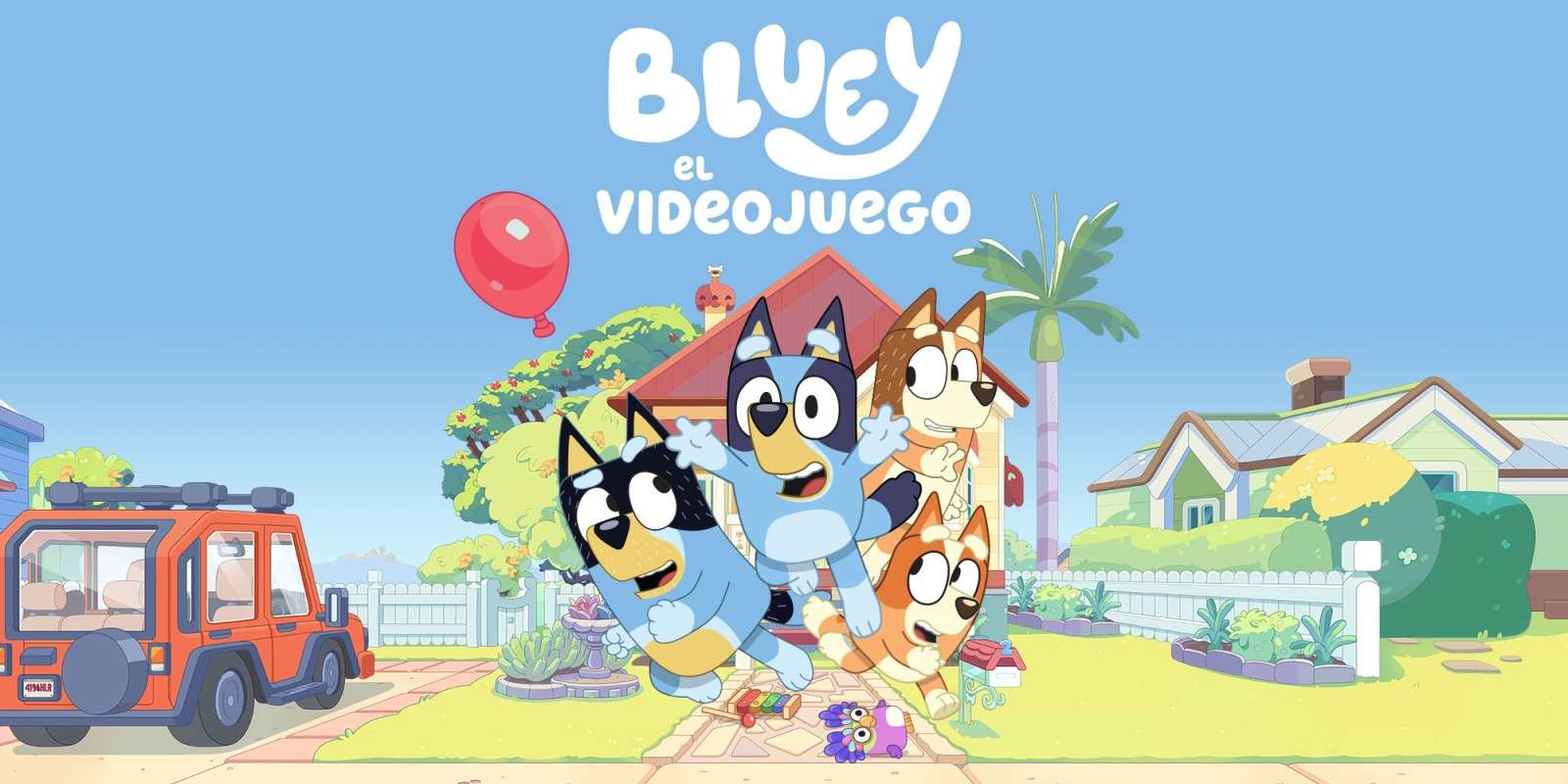 bluey i jej rodzinka puzzle online