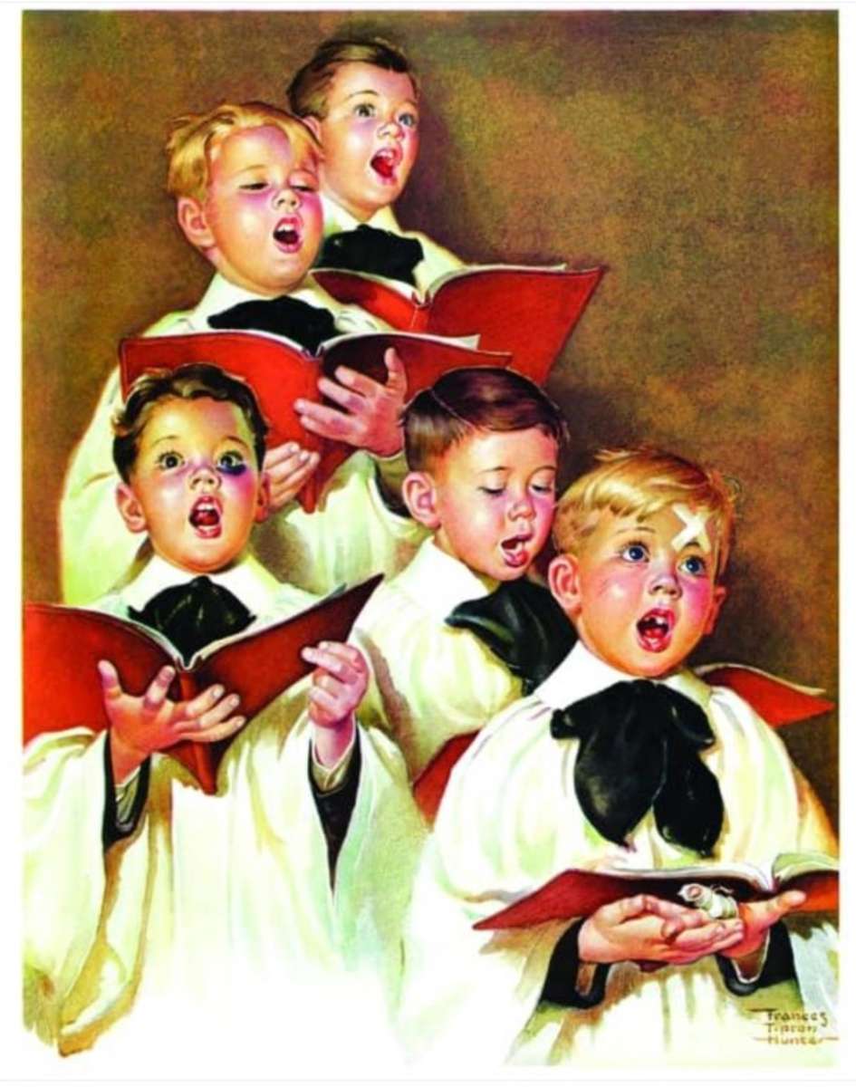 „Chłopcy z chóru pozostaną chłopcami” puzzle online