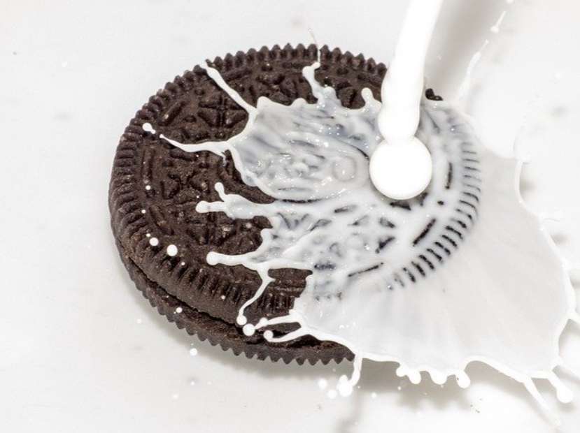 Oreo Maczane w Mleku puzzle online