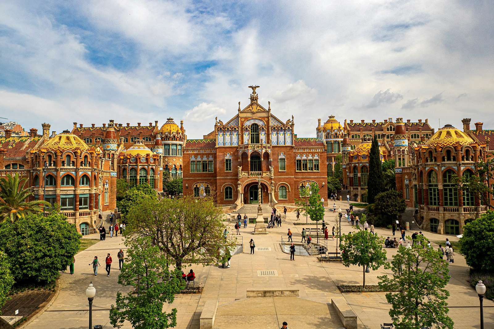 Szpital Sant Pau w Barcelonie puzzle online