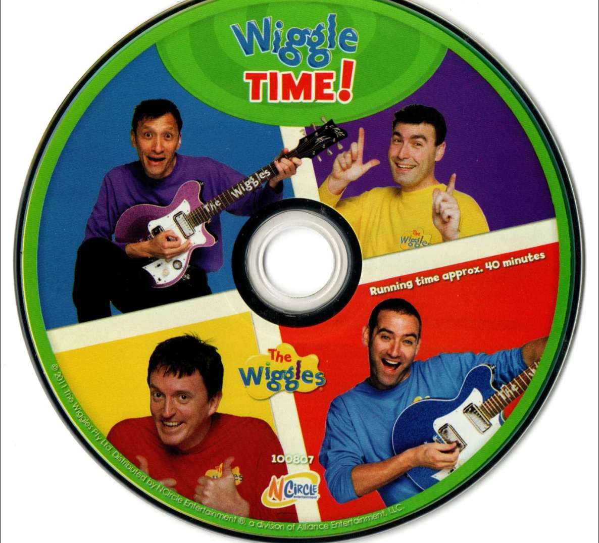 Wiggle Time Disc N Circle 1998 puzzle online