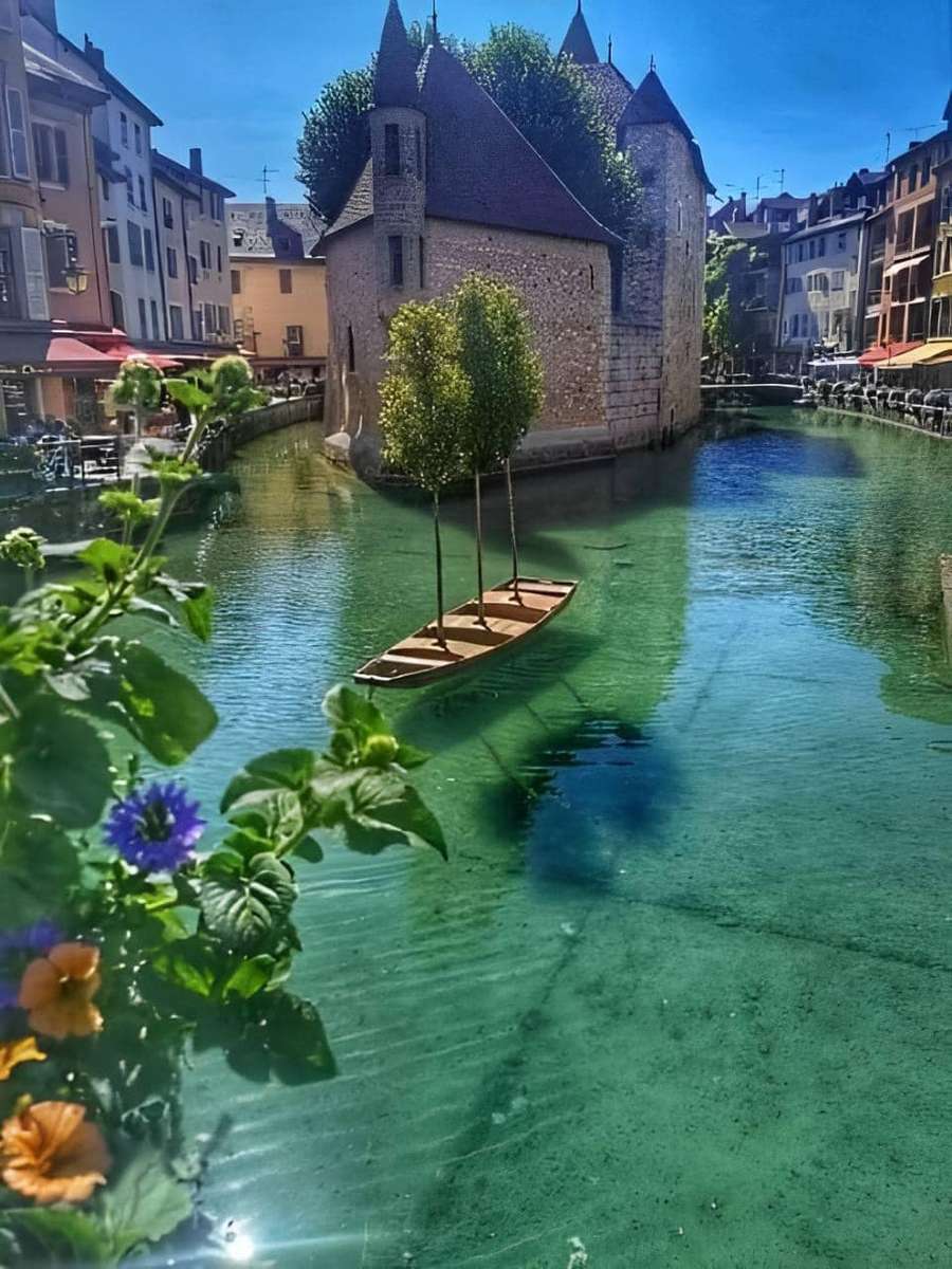 miasto Annecy puzzle online