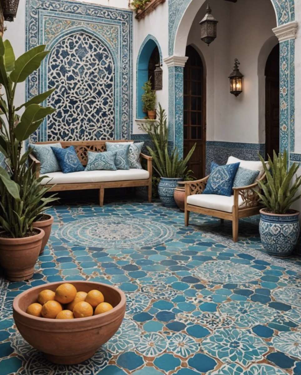 Patio Marocain puzzle online