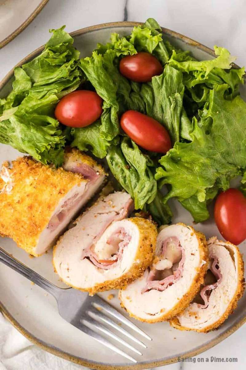 Kurczak cordon bleu puzzle online