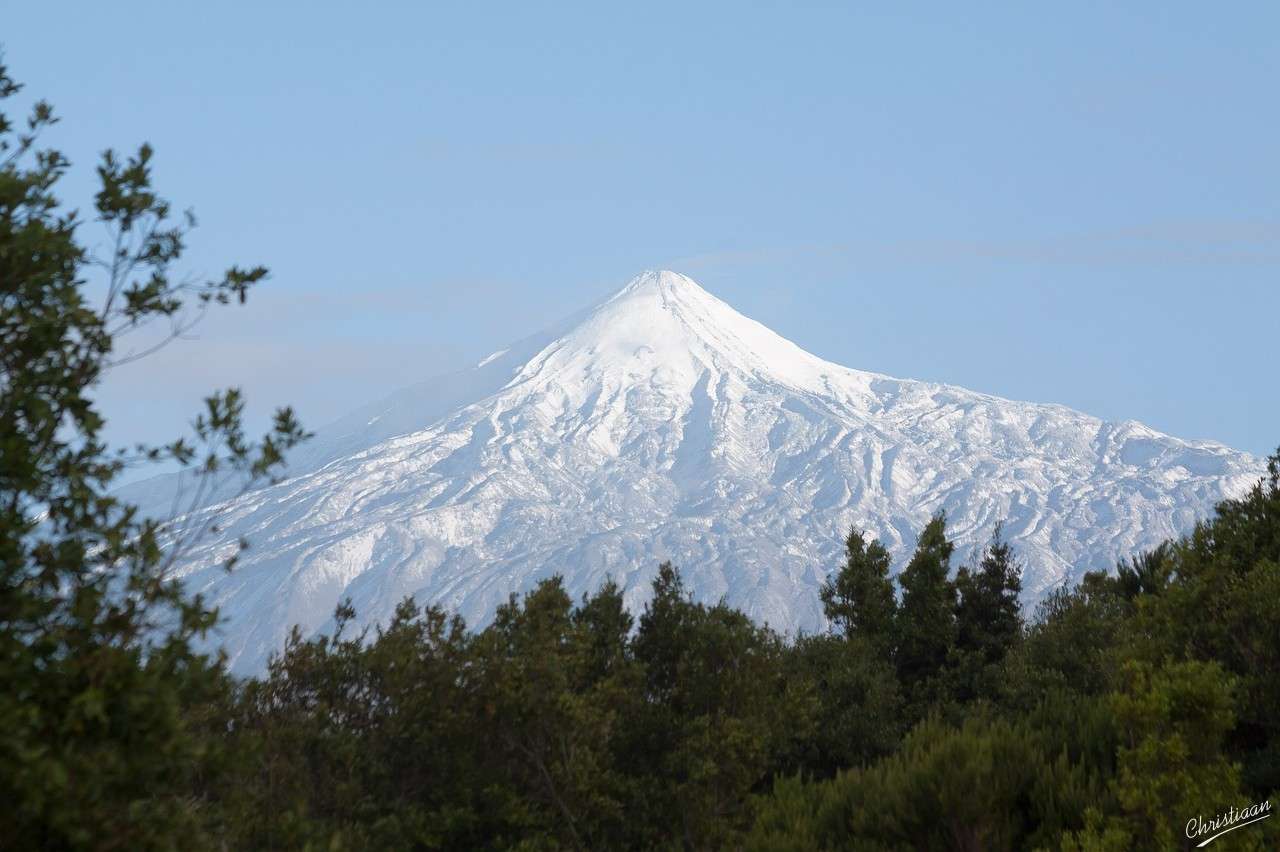 Teide, wulkan, góra puzzle online