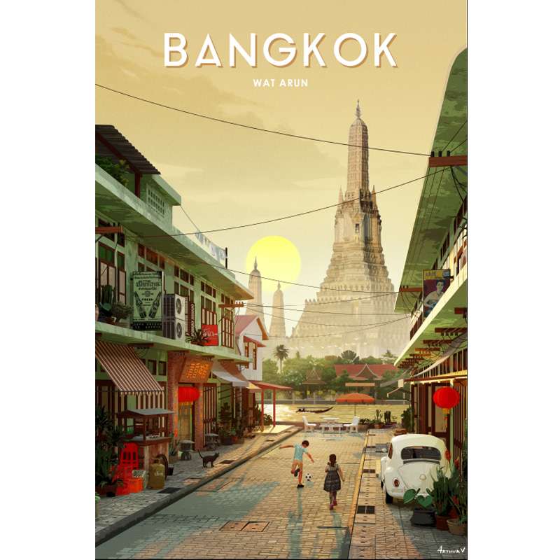 Bangkok, Tajlandia puzzle online