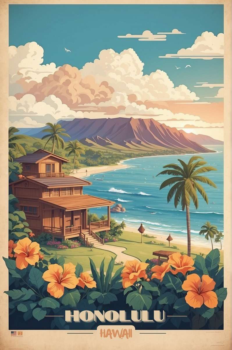 Honolulu puzzle online