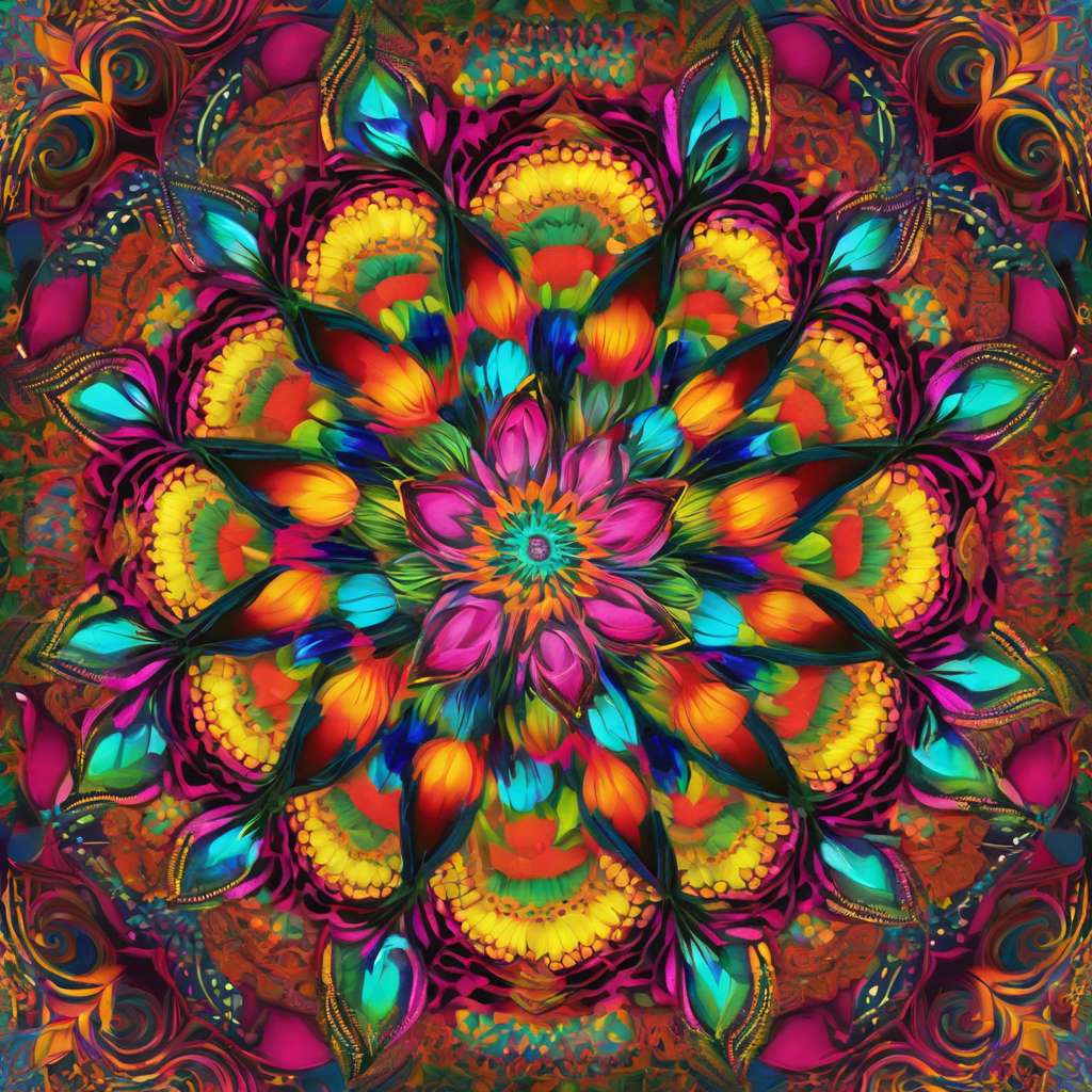 Mandala 4 puzzle online