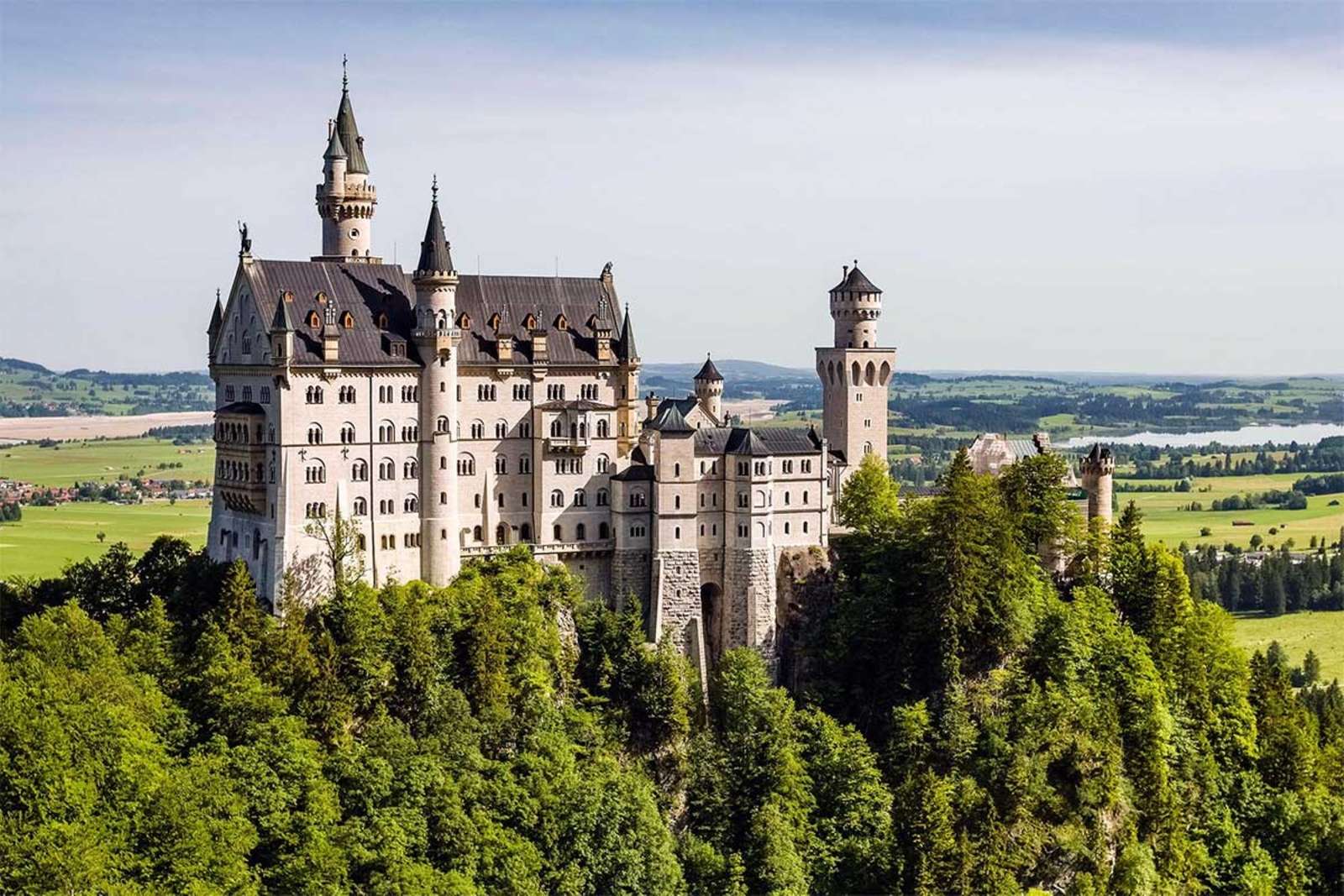 Zamek Neuschwanstein, Niemcy puzzle online