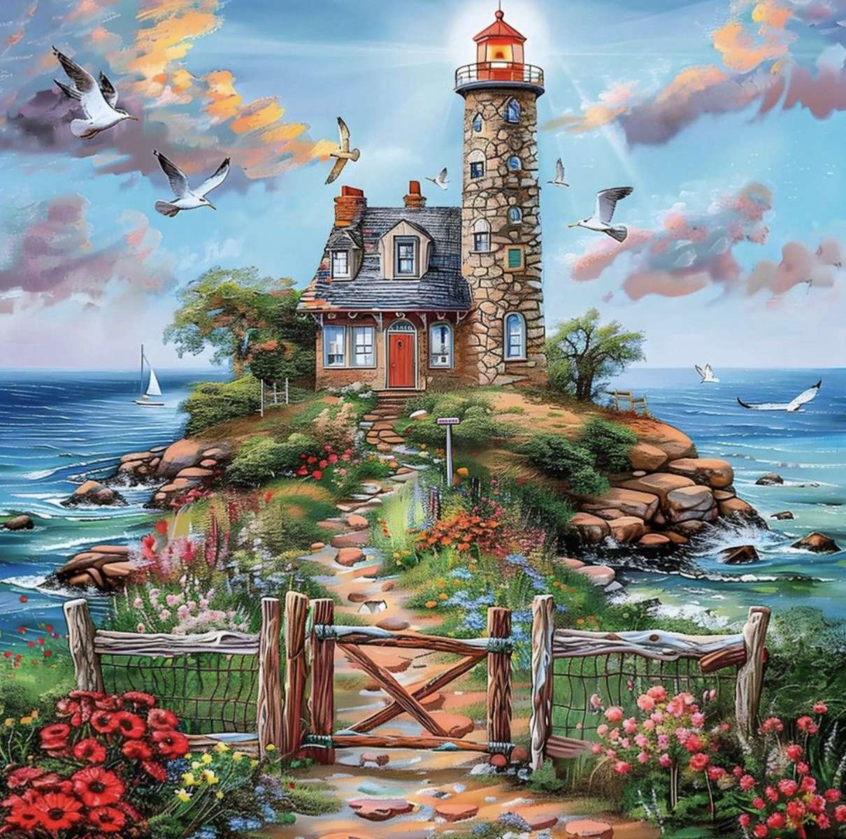 Le Phare puzzle online