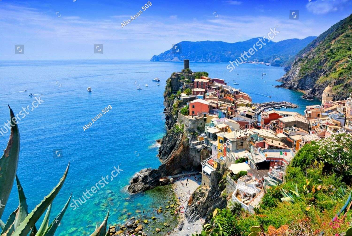 Cinque Terre Włochy puzzle online