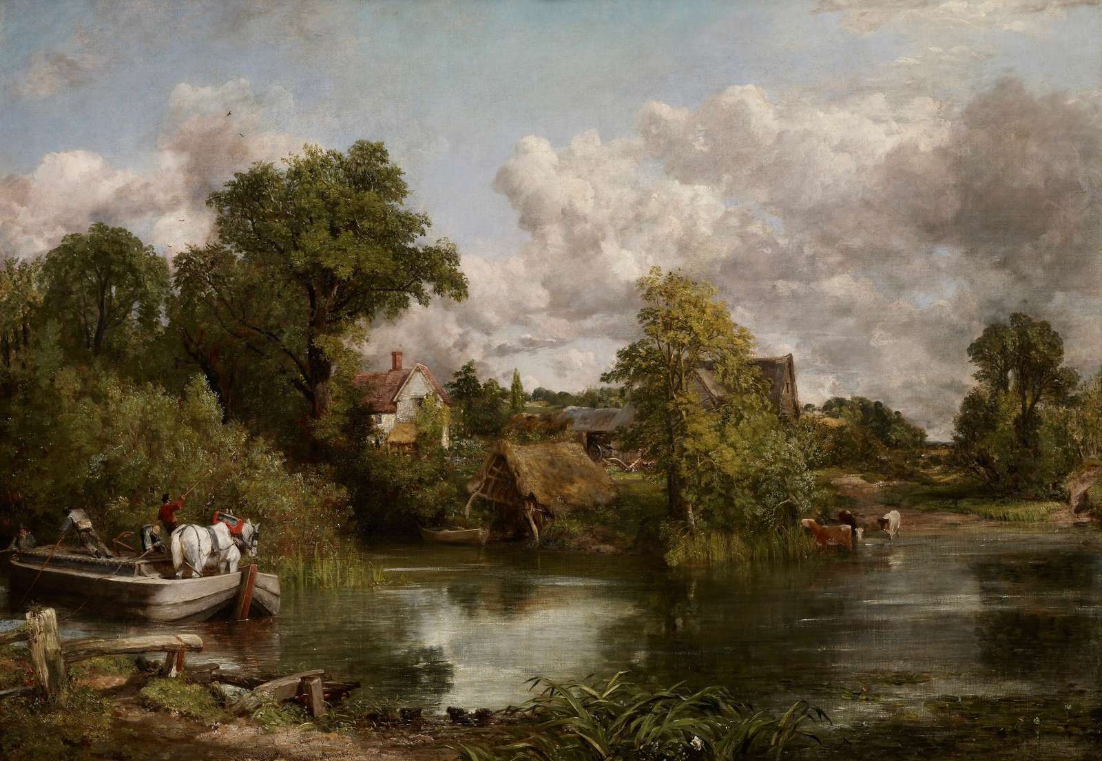 John Constable: The White horse puzzle online