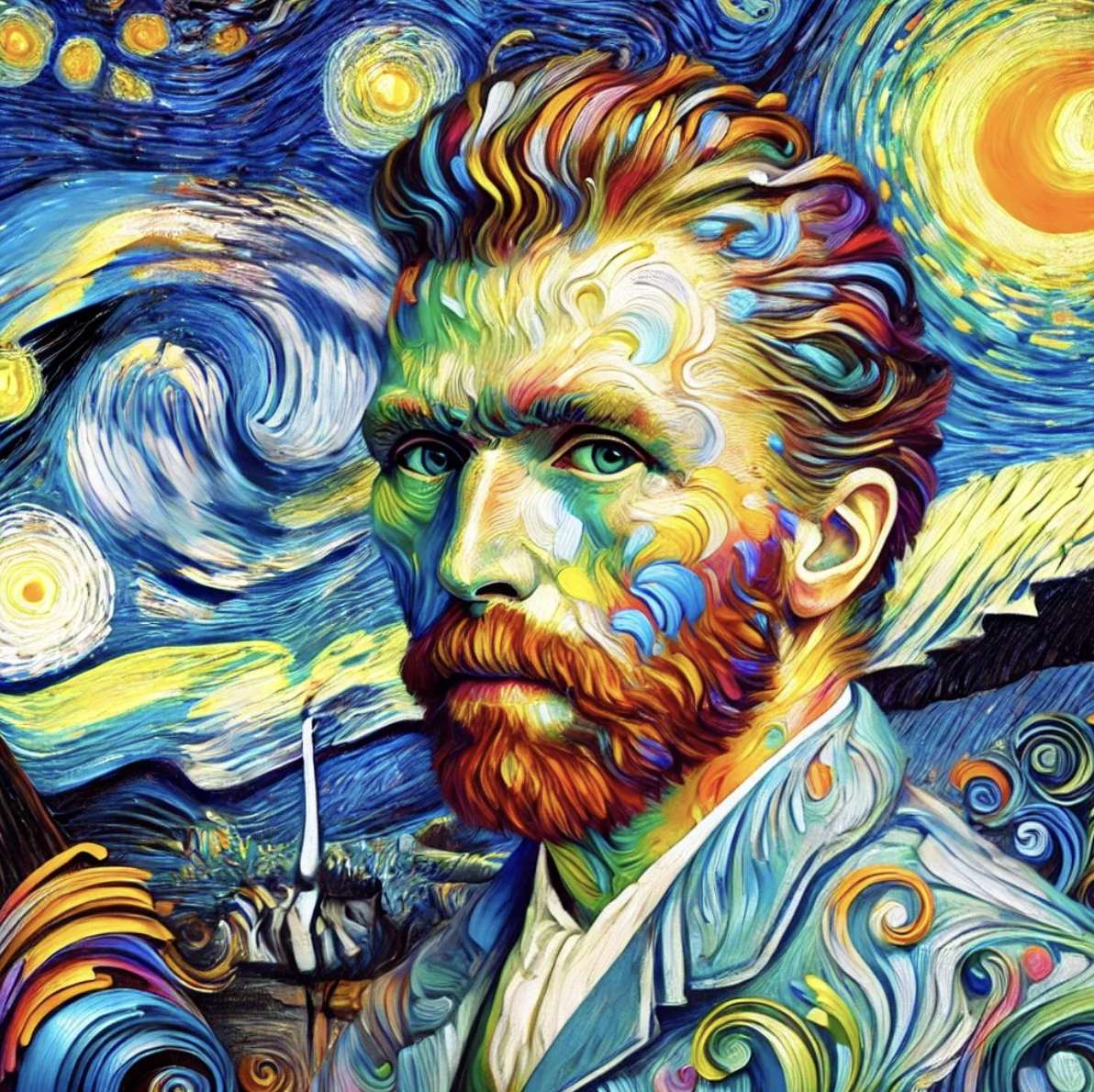 Van Gogh puzzle online