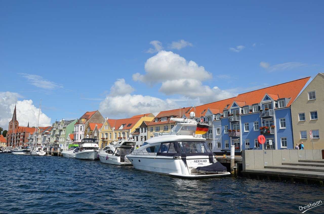 Dania, Sonderborg, port. puzzle online