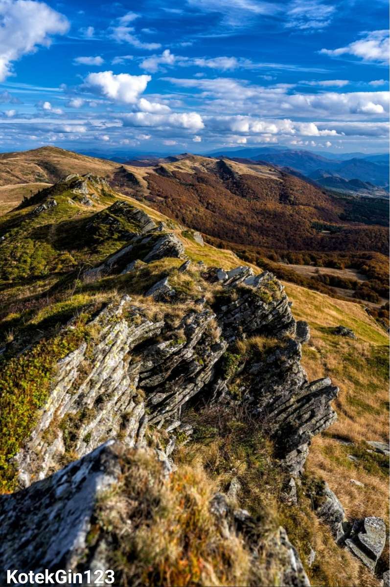 Bieszczady Jesienią Polska puzzle online