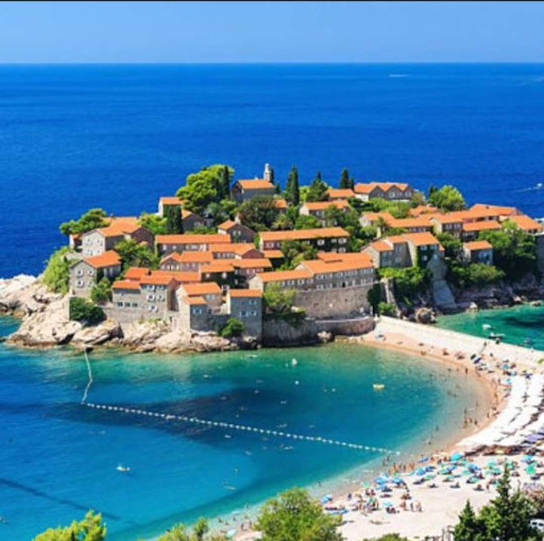 Sveti Stefan Czarnogóra puzzle online