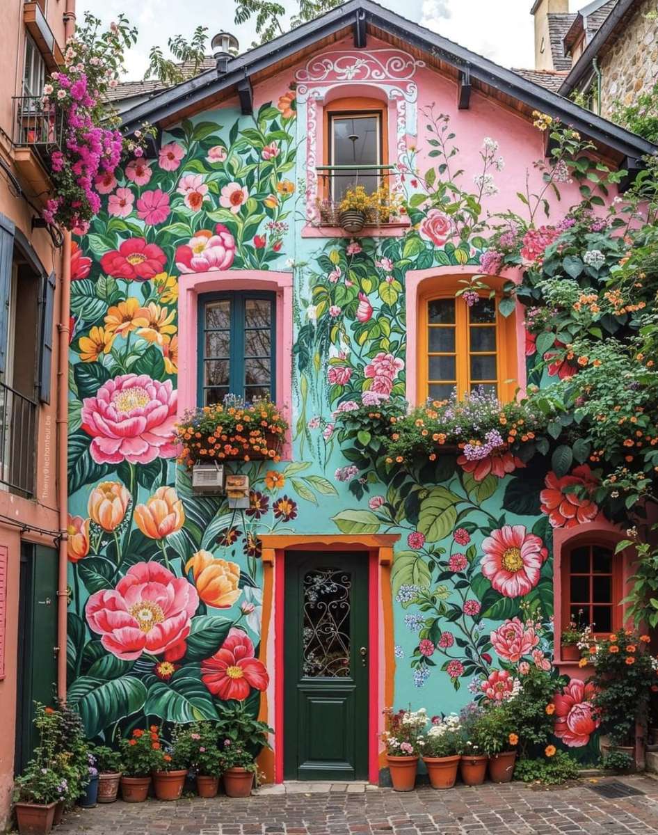 La maison des fleurs puzzle online