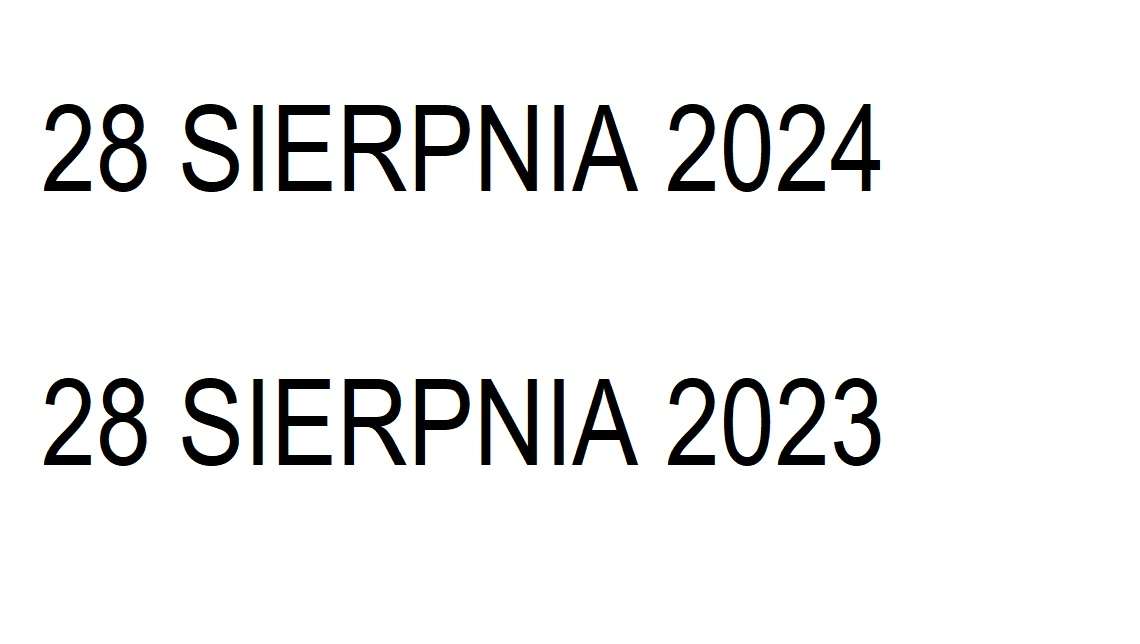 28 SIERPNIA 2024 I 28 SIERPNIA 2023 PUZZLEFACTORY puzzle online