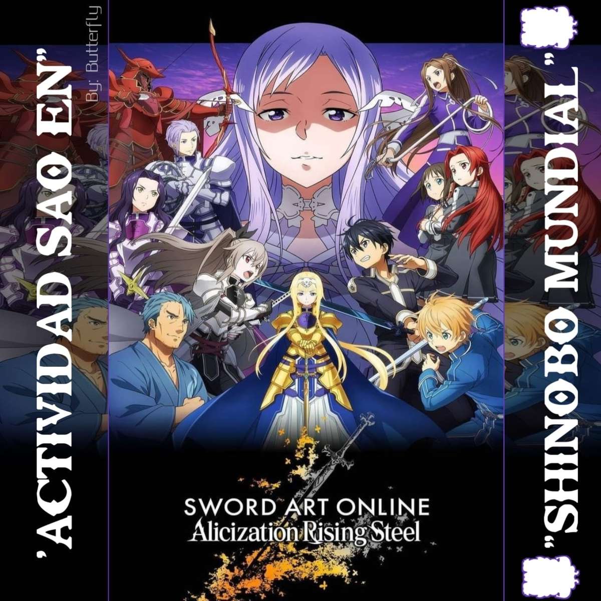 ANIME SAO W ŚWIECIE SHINOBI puzzle online