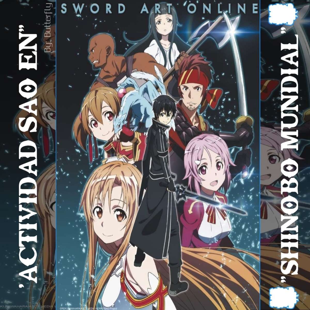 ANIME SAO W ŚWIECIE SHINOBI. puzzle online