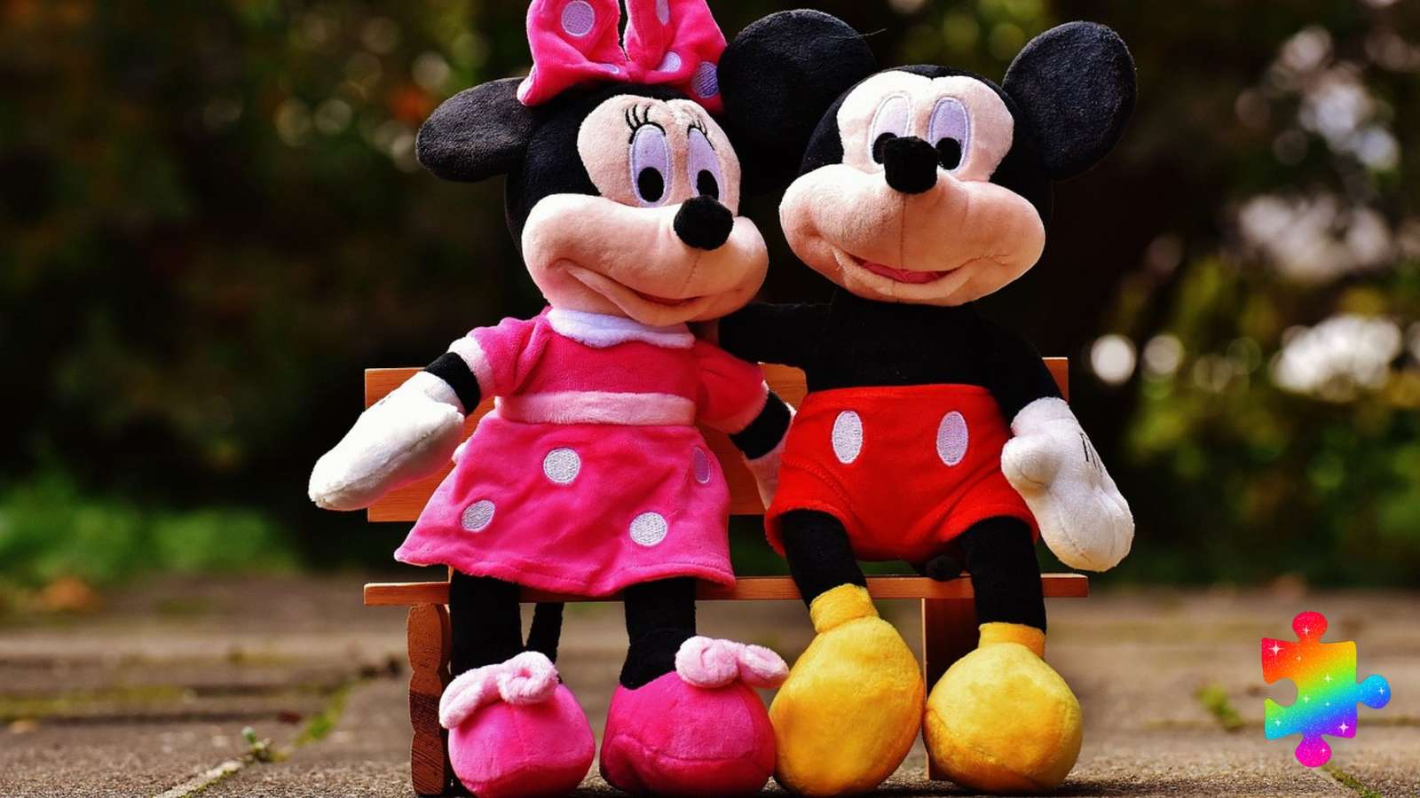 Mickey i Minnie puzzle online