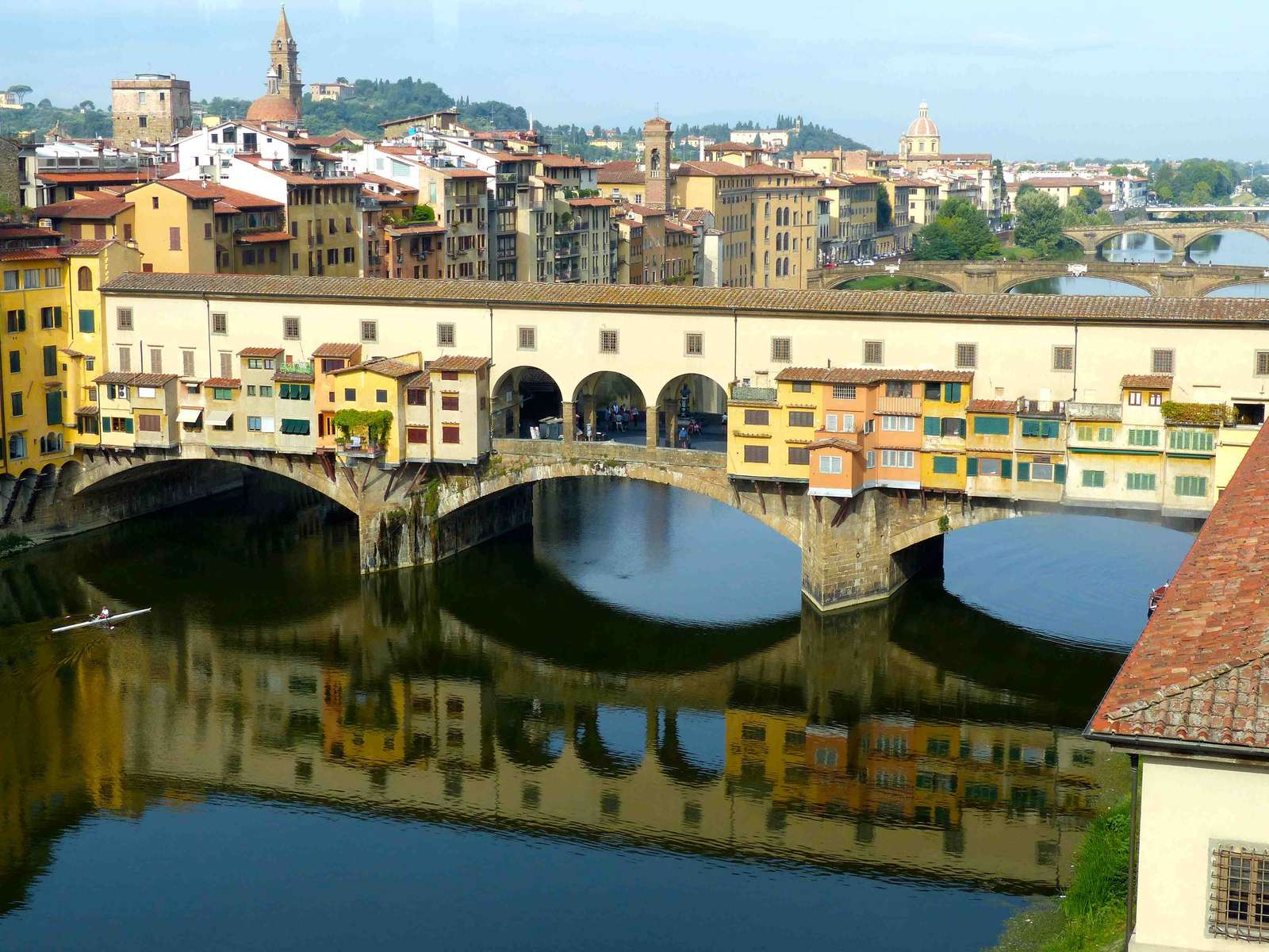 Ponte Vecchio - most we Florencji, Włochy puzzle online