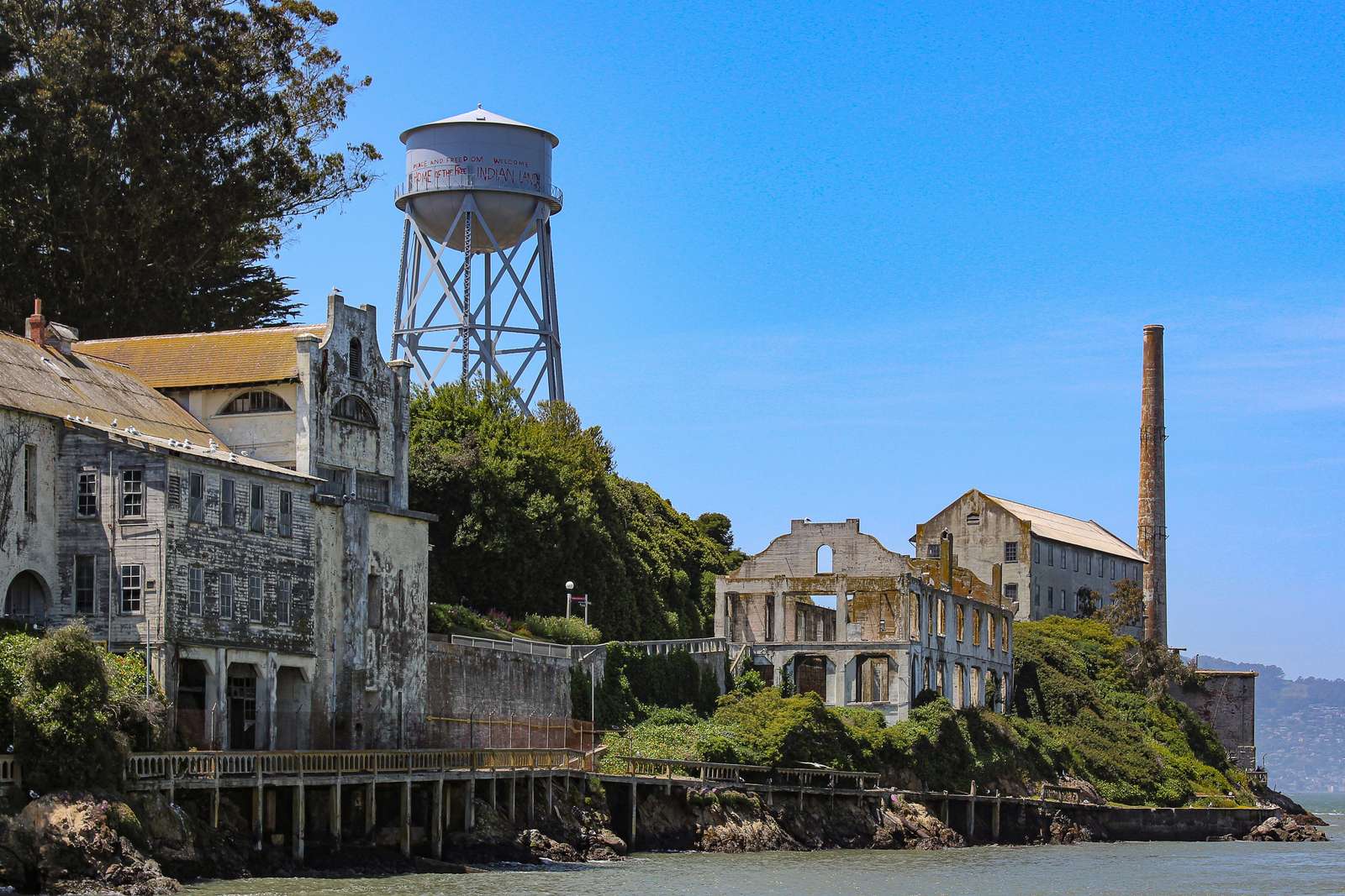 Wyspa Alcatraz w San Francisco puzzle online