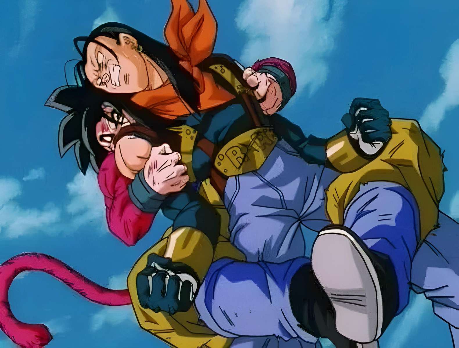 Goku kontra Super A-17. puzzle online