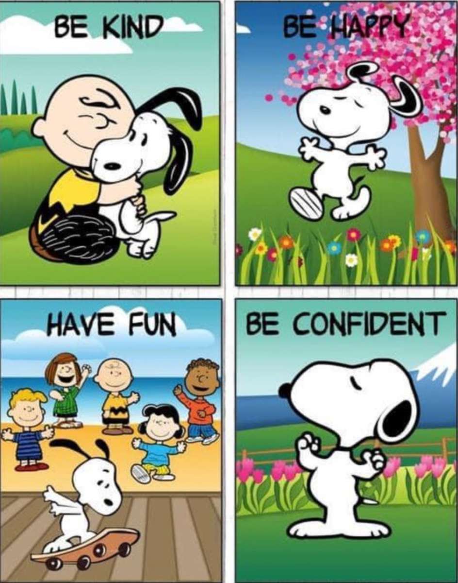 Dobra rada Snoopy’ego. puzzle online