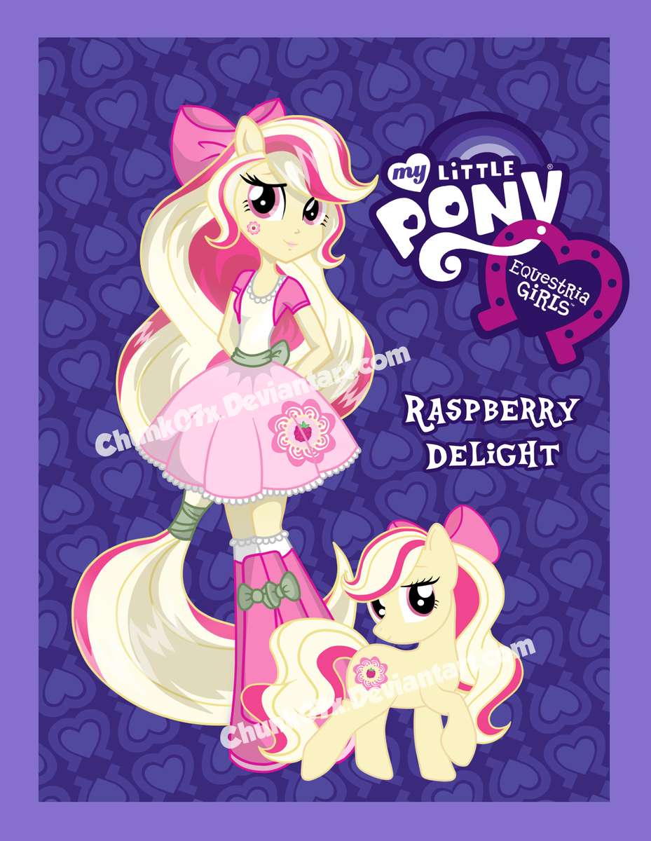 Equestria Girls OC - Raspberry Delight puzzle online