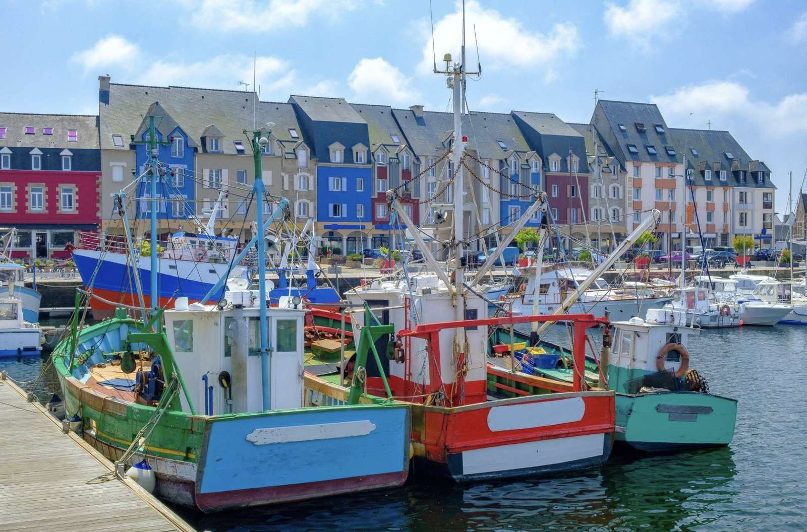 Wieś PAIMPOL Finistère Francja puzzle online