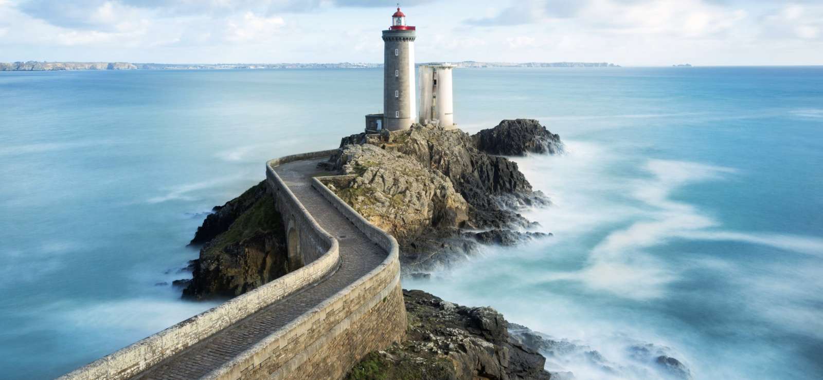 Phare du Petit Minou Finistère Francja puzzle online