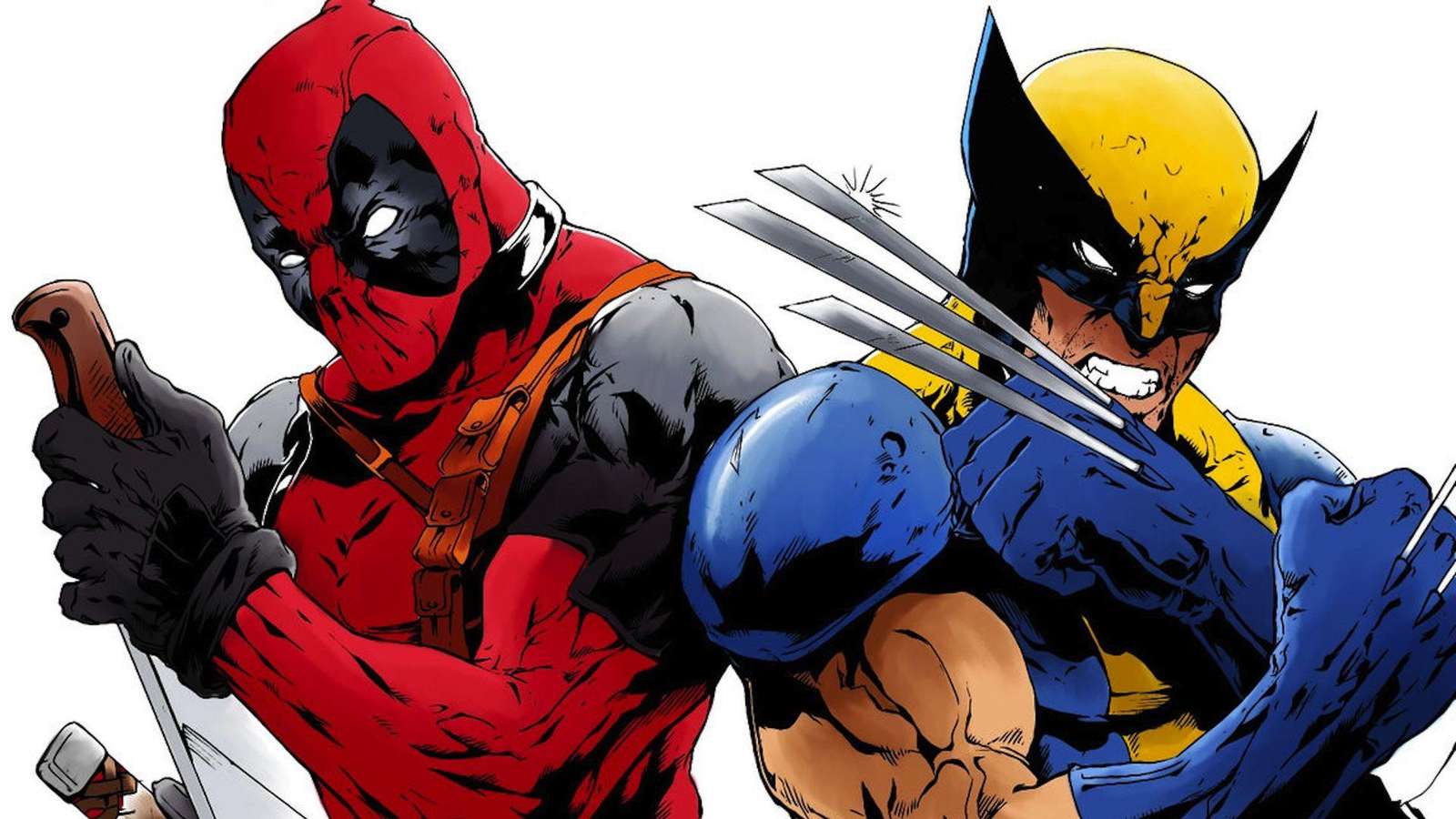 Deadpool kontra Wolverine puzzle online