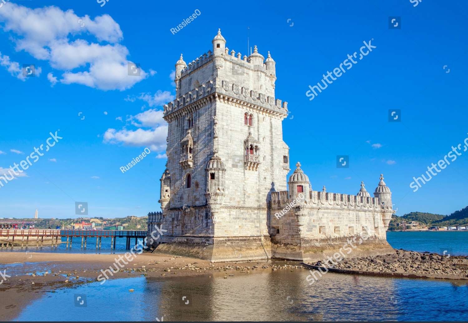 Wieża Belem w Lizbonie Portugalia puzzle online