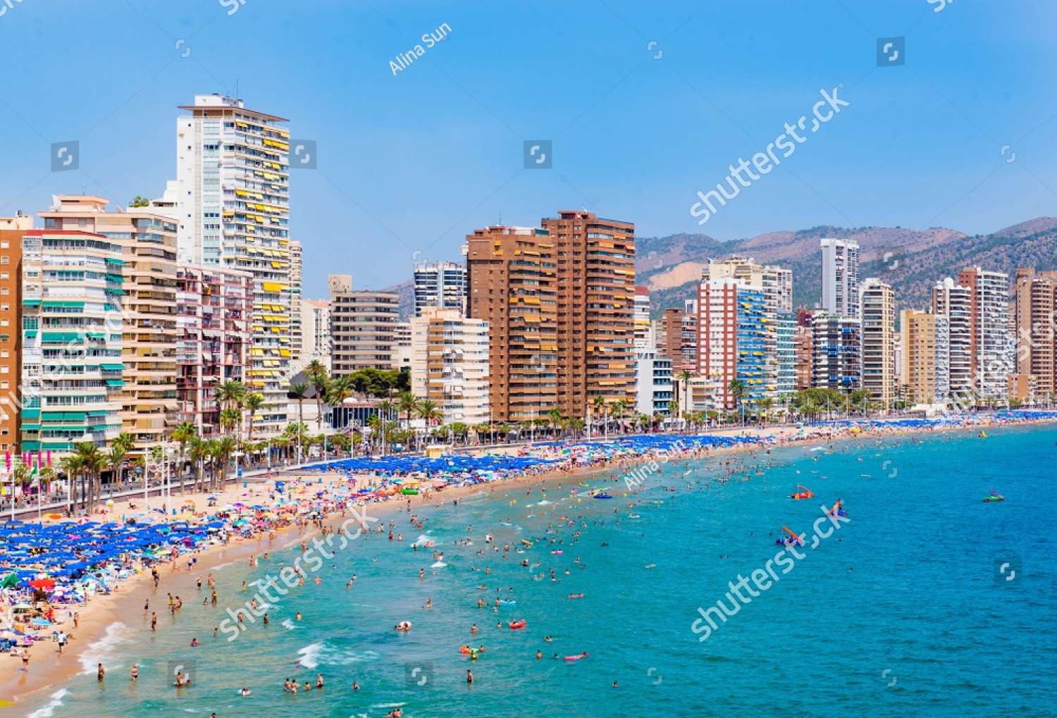 Benidorm, Hiszpania puzzle online