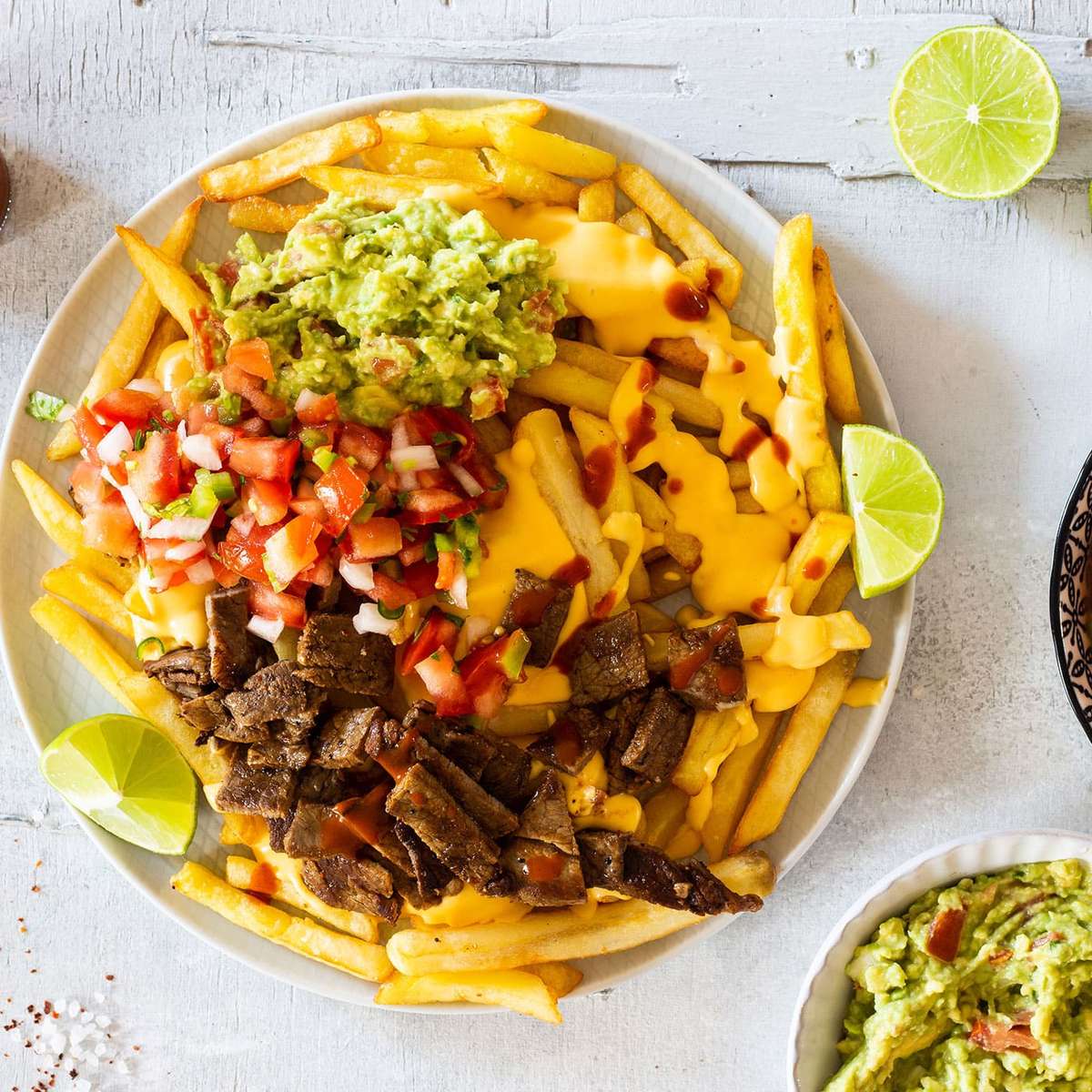 Frytki Carne Asada puzzle online