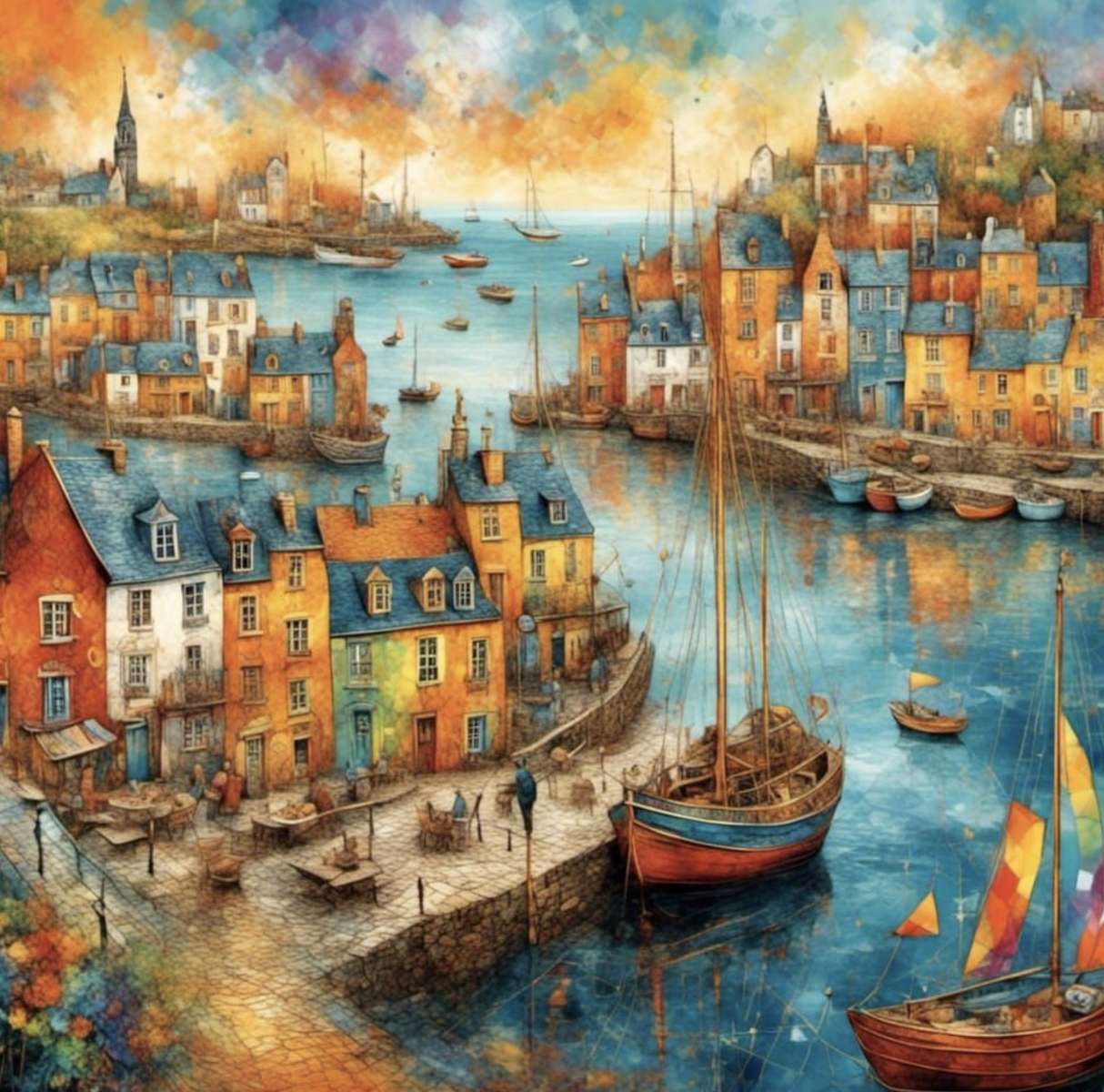 Stary port puzzle online