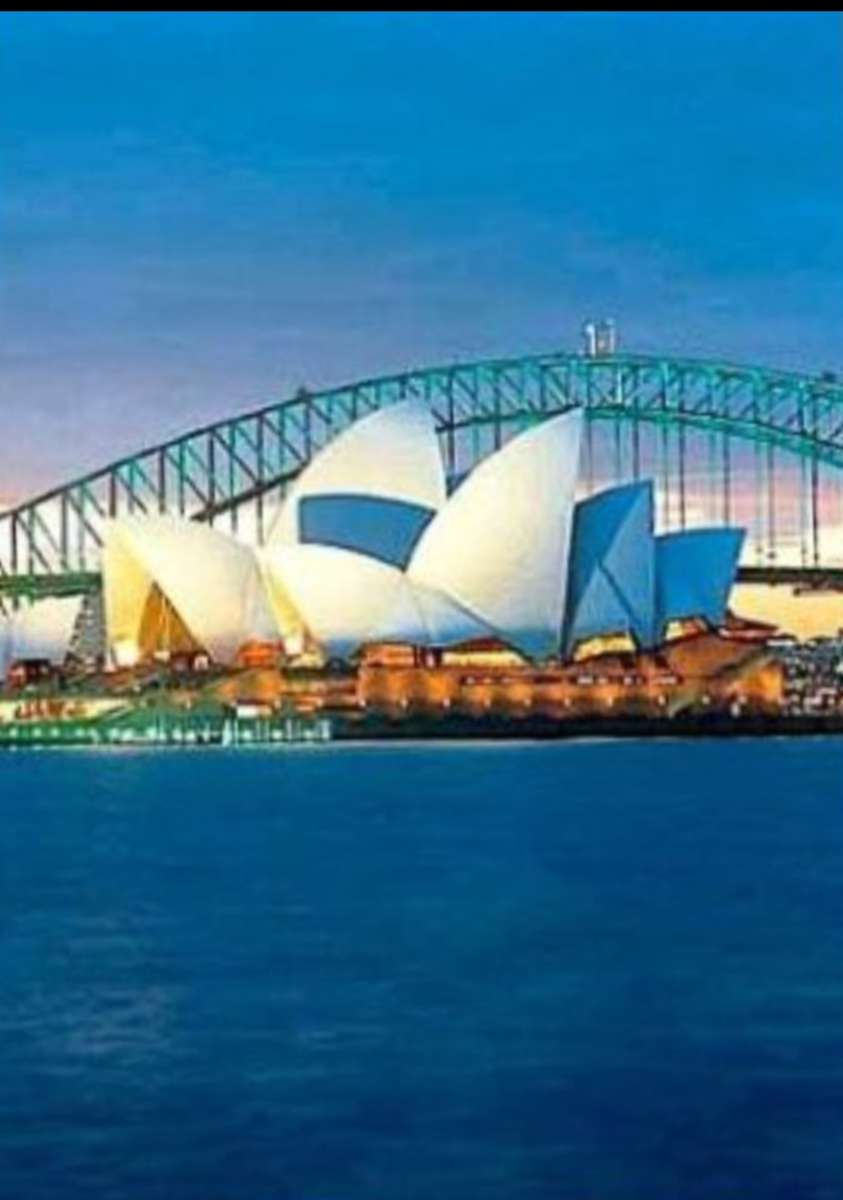 Opera w Sydney Australia puzzle online